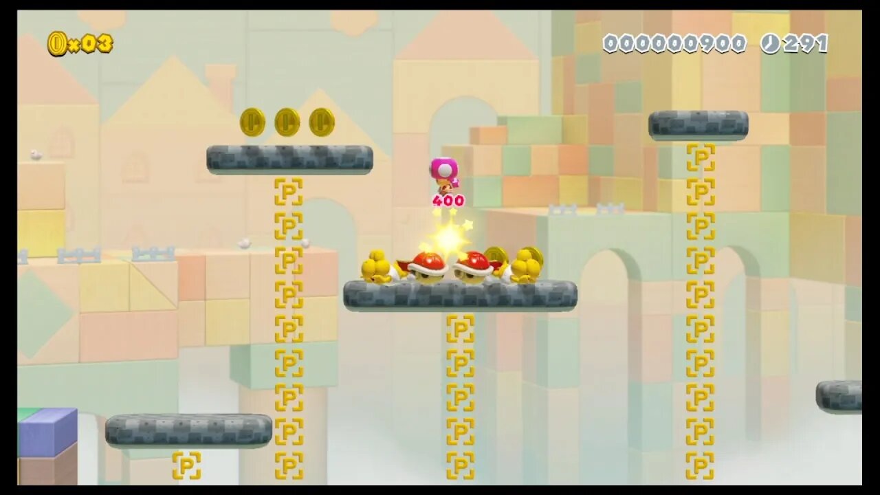 Mario Maker 2 3D World Sky Levels