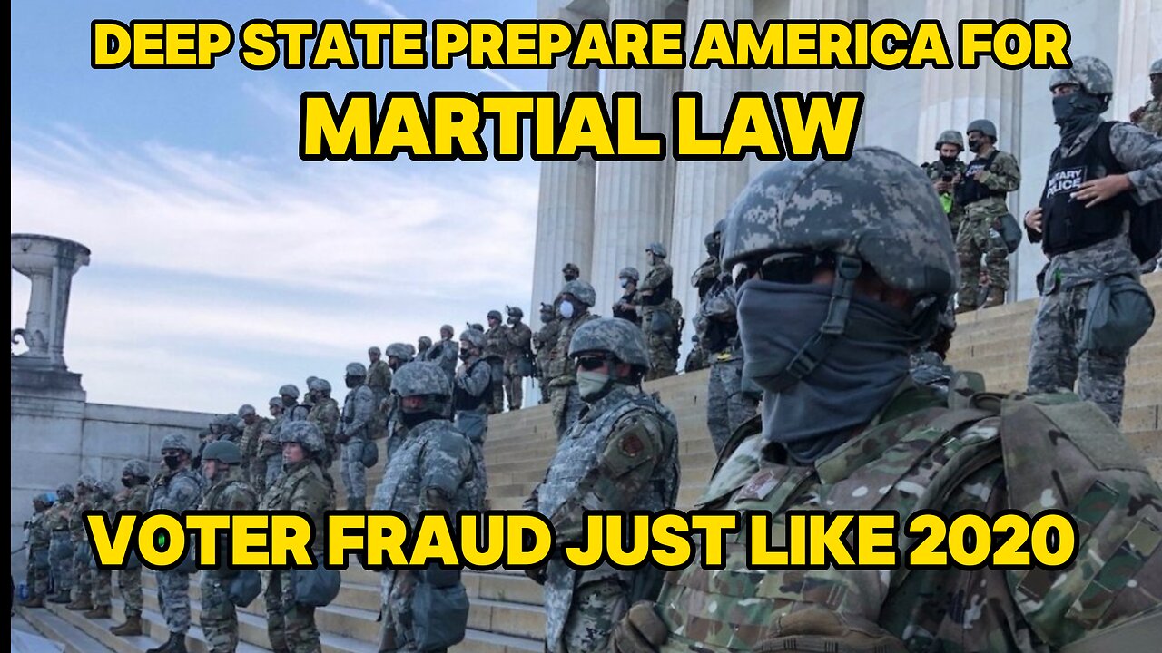 Deep State Plan For Martial Law & Voter Fraud Exposed