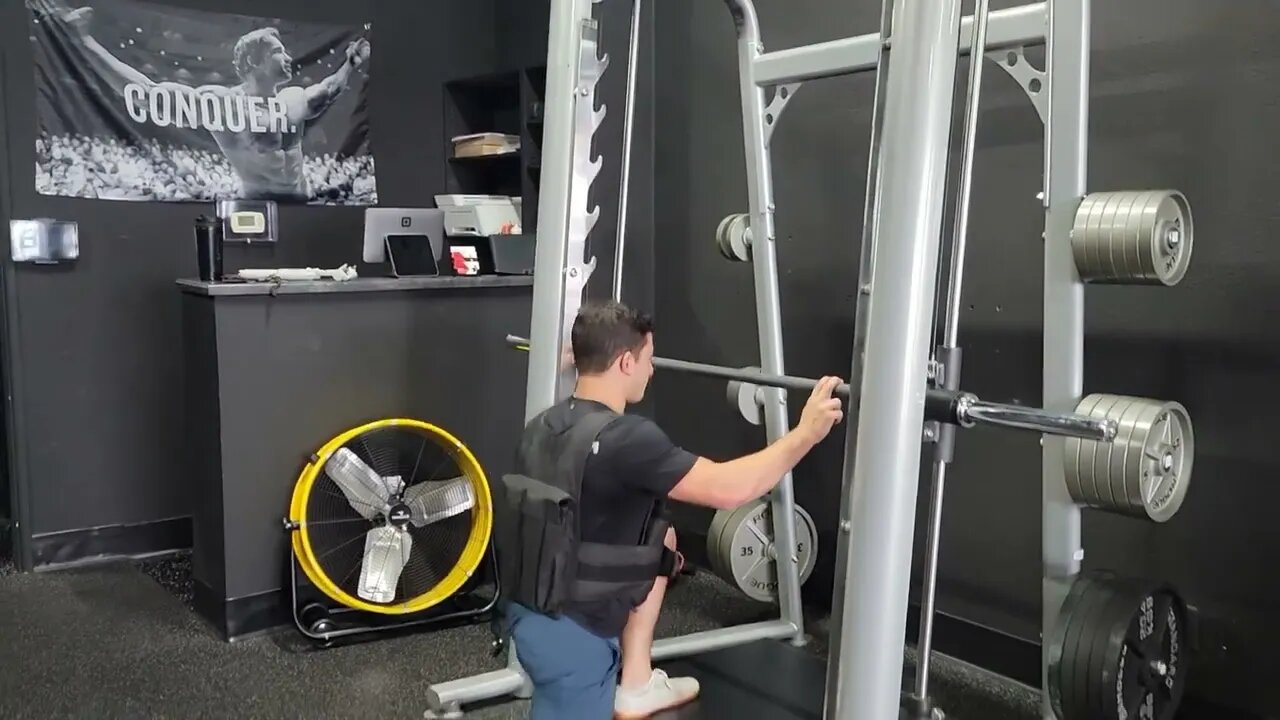 Deficit Hatfield Reverse Lunges