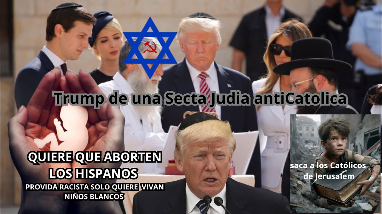 Trump se contradice ya apoya el aborto!! judio comunista #JulioCesarGomez