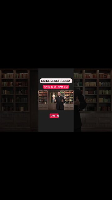 Watch #DivineMercy Sunday Holy Mass LIVE from National Shrine of The Divine Mercy on April 16!