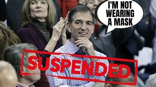 John Stockton Has Gonzaga Season Tickets SUSPENDED For Not Wearing A Mask At Games