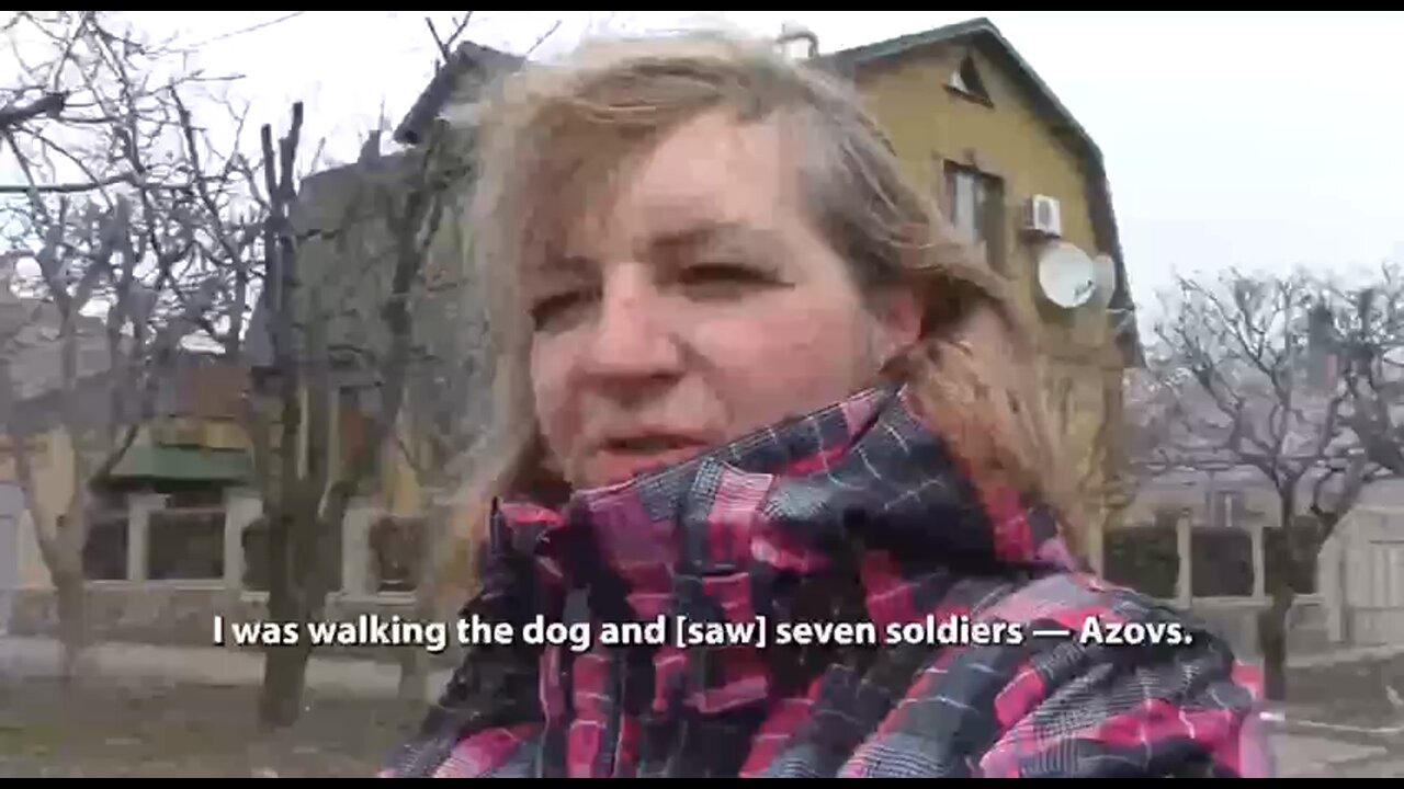 A resident of Mariupol on how the Azovs fired at houses for fun