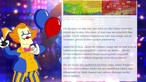 Die Sache mit den Karten | Klimaangst | Klimaschwindel | GermanAngst | Clownswelt