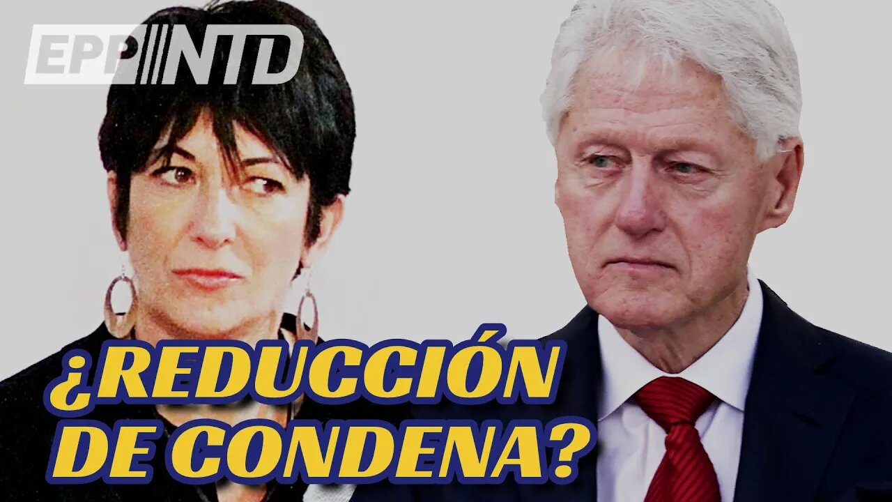 Maxwell arrastra a escena al expresidente Bill Clinton | Rival de DeSantis acusado de 21 delitos