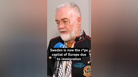 Ex-US Marine, Ken O´Keefe: Sweden is now the rape capital of Europe due to immigration