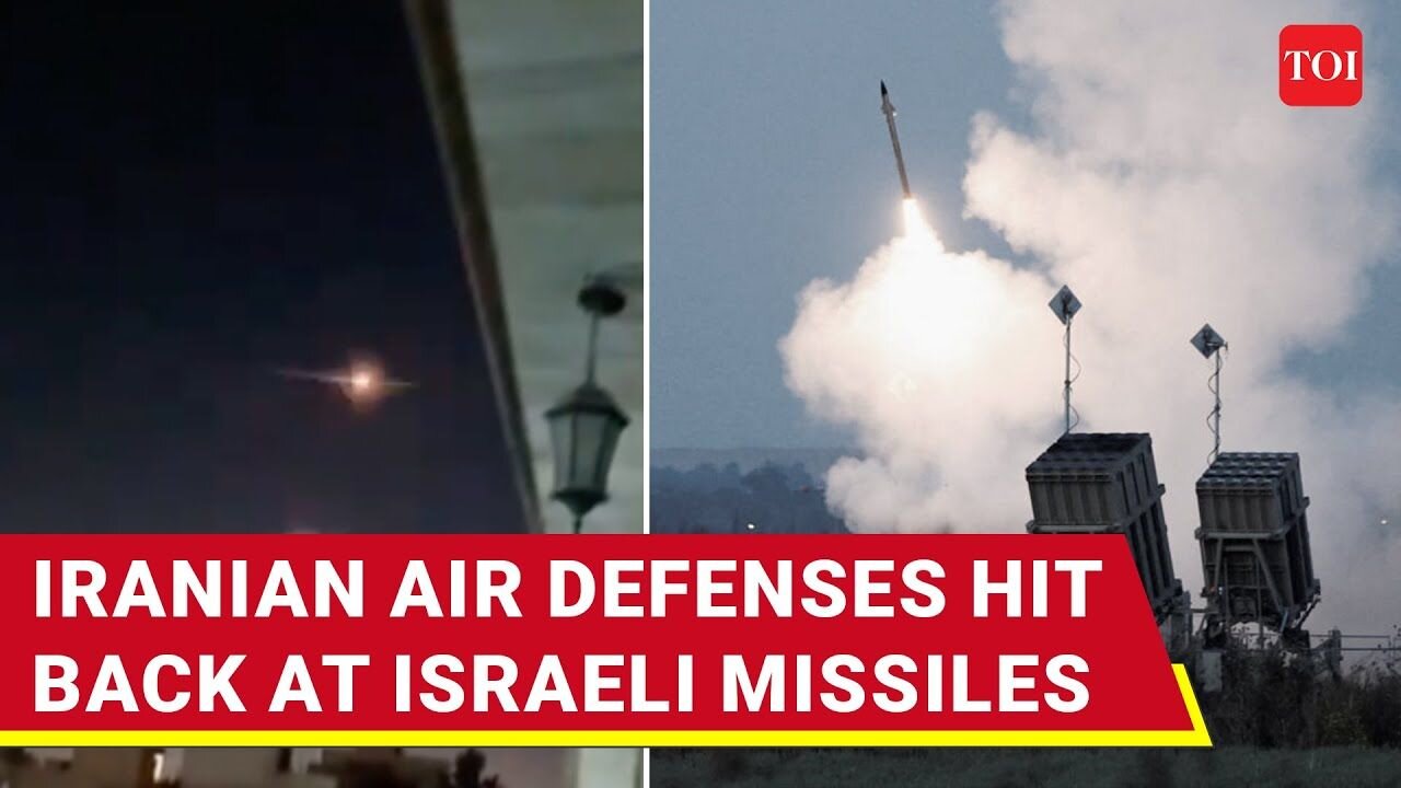 Iran 'Shoots Down' Israeli Missiles Over Tehran