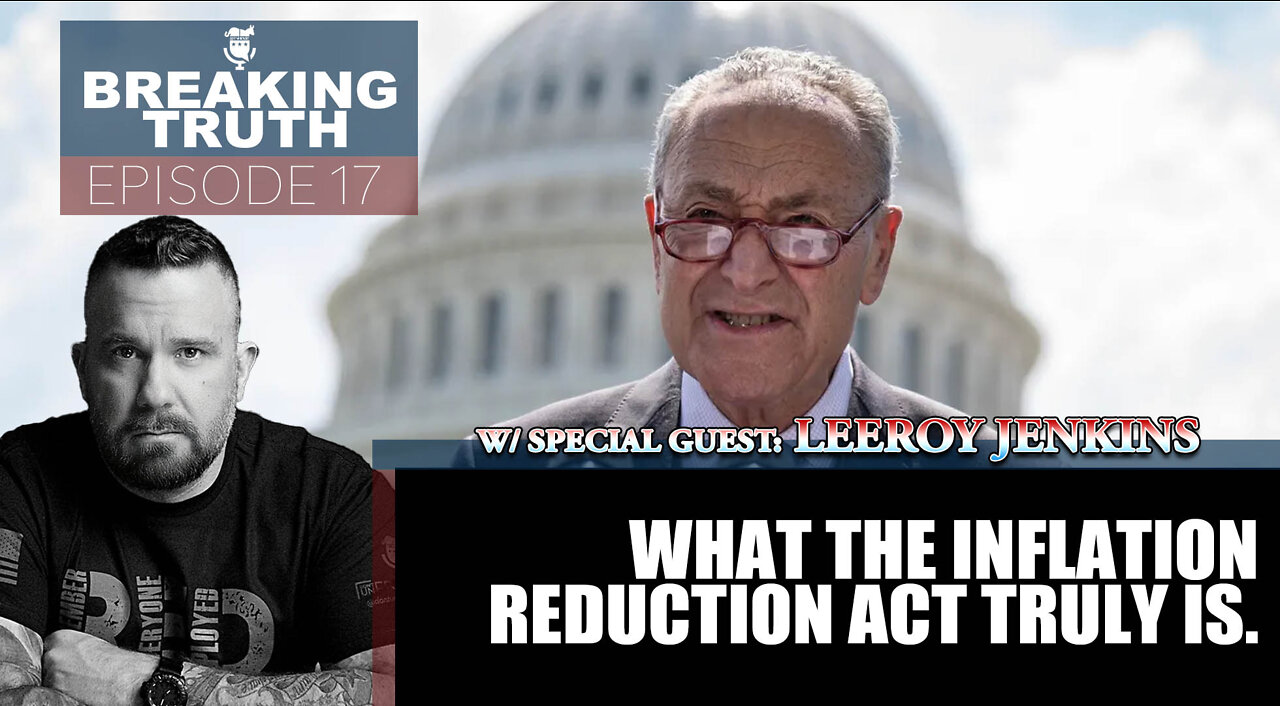 Breaking Truth: The Inflation Reduction Act just passed… what it truly means.