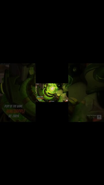 POTG with Zarya. Pretty standard. I like the skin.