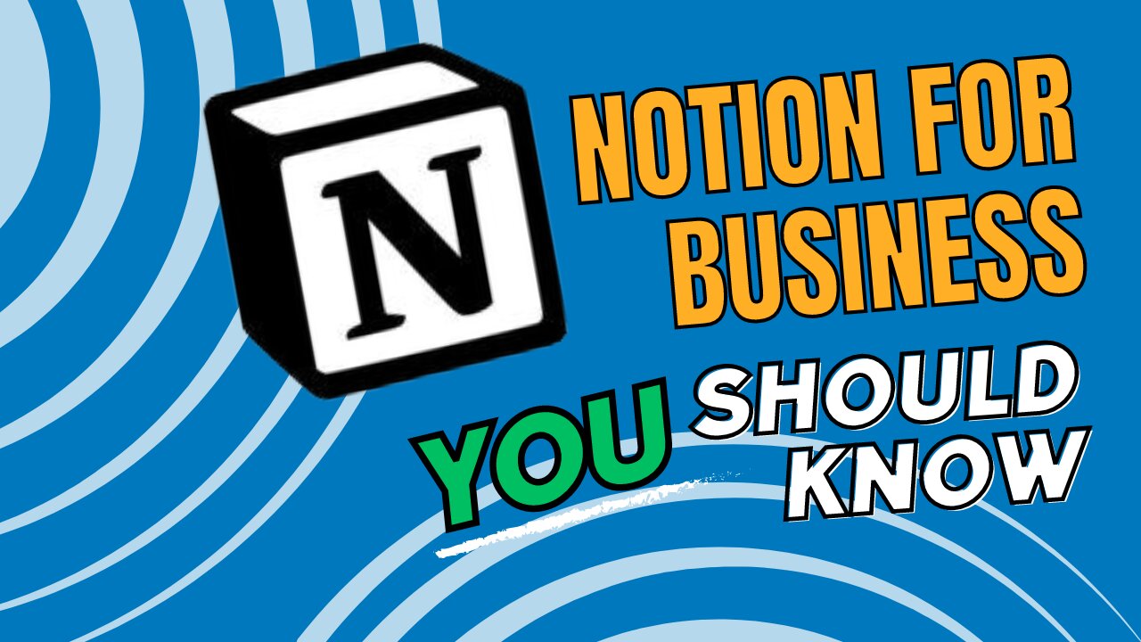 How to use Notion for business | With free Notion templates!