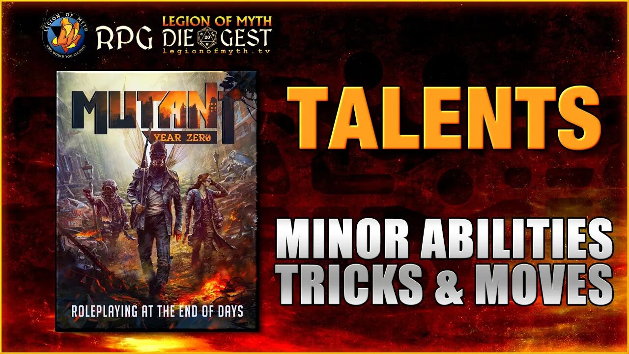 MUTANT: Year Zero - Talents