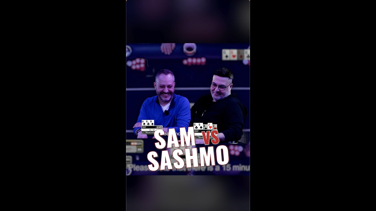 Ultimate Poker Showdown: Sam vs. Sashmo! 🃏💲