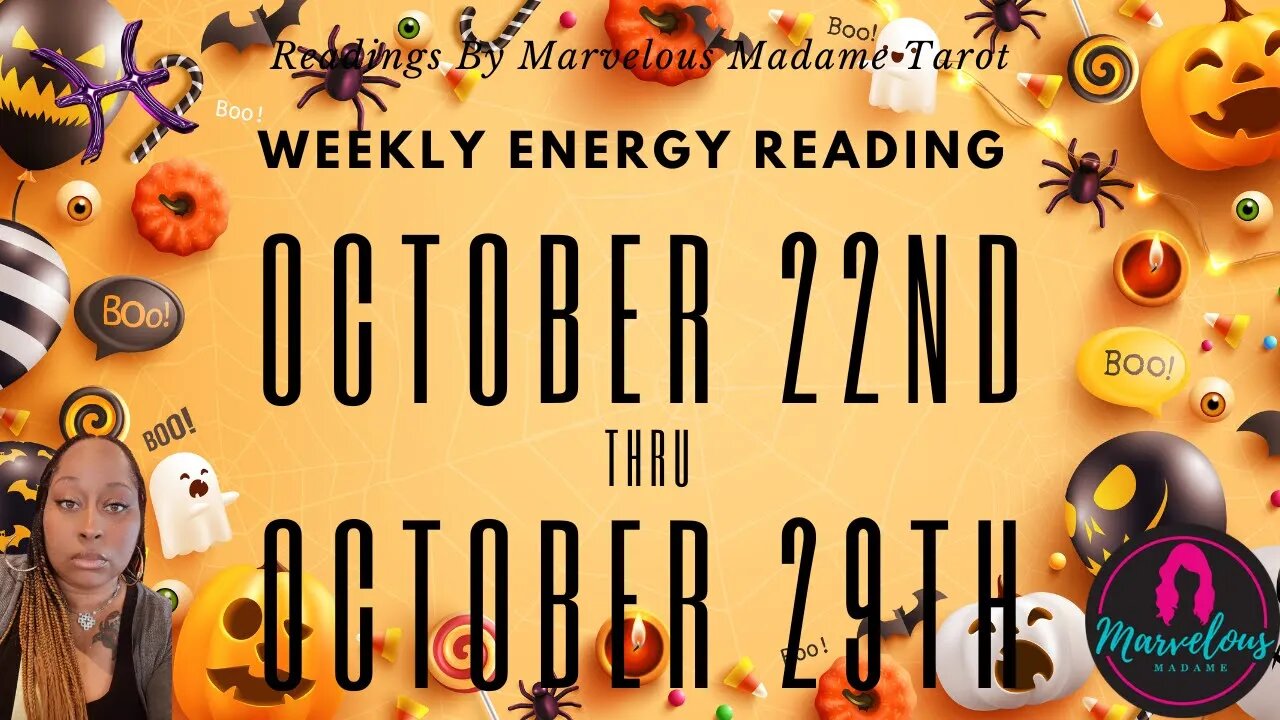 🌟 Weekly Energy Reading for ♓️ Pisces (22nd-29th)💥Scorpio Sun, Mercury & Mars is upon us; SHOWTIME!