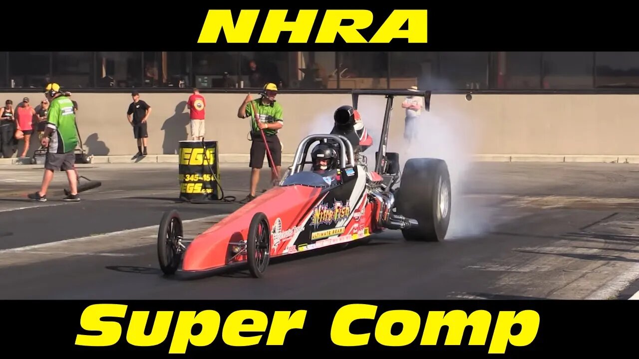 Super Comp Drag Racing NHRA at National Trail Raceway