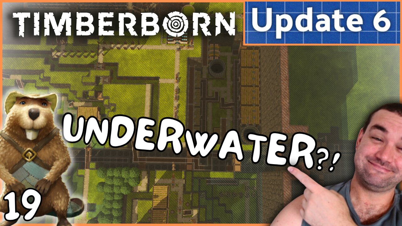 Hidden Underwater Storage Finished...Kinda | Timberborn