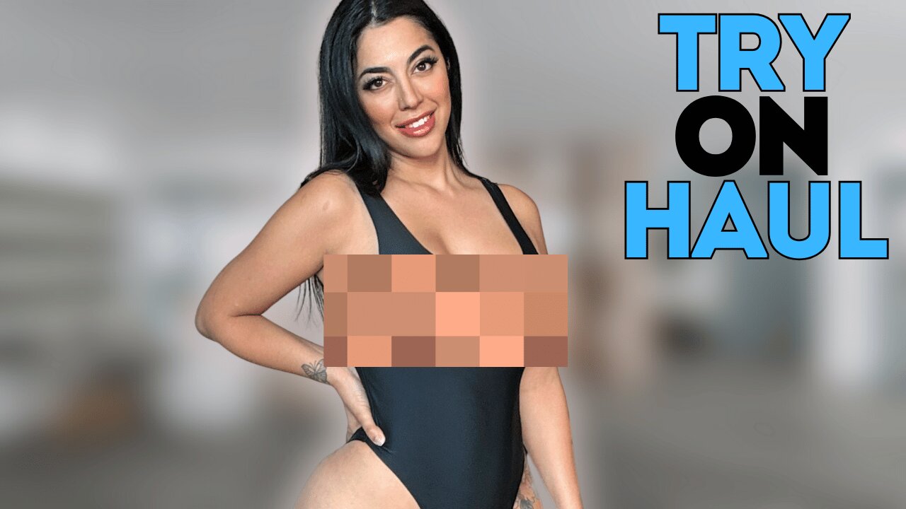 BLACK DRESS AND BODYSUIT TRY ON HAUL!