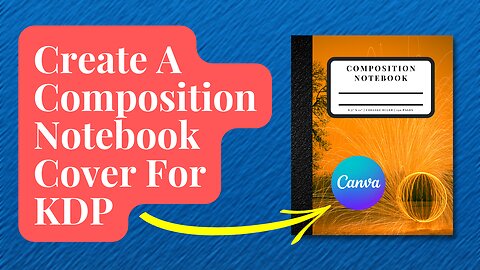 How To Create A Composition Notebook Cover Using Canva Fast And Easy!