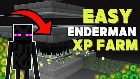 Crazy Enderman XP farm