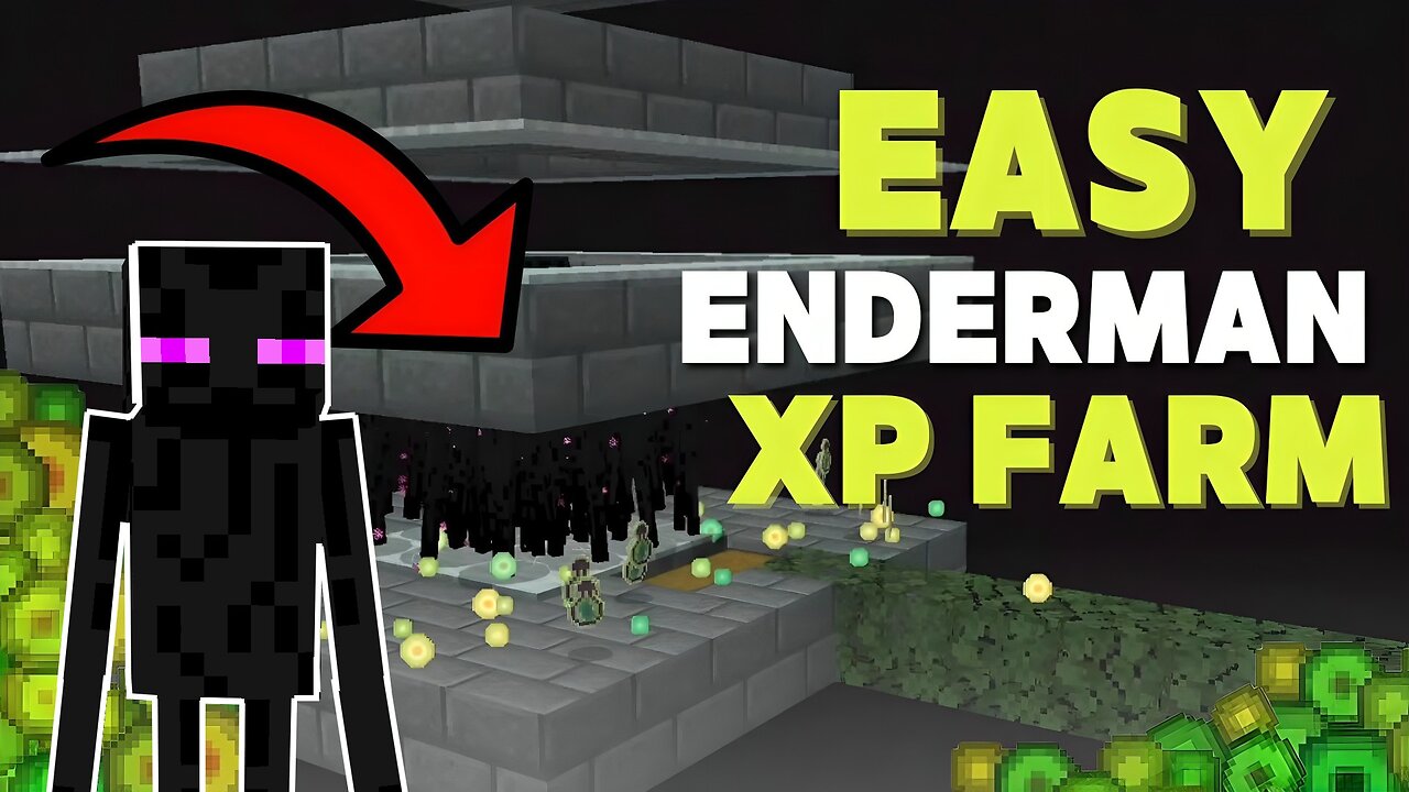 Crazy Enderman XP farm