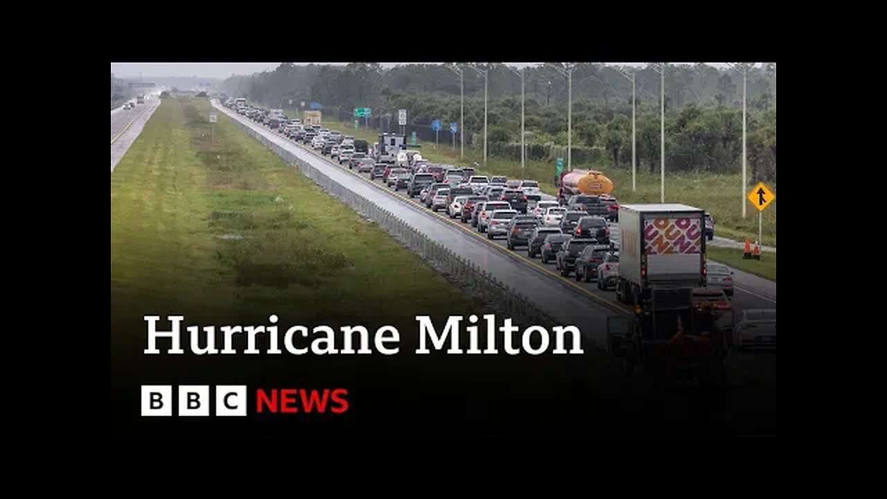 Hurricane Milton warning sees millions in Florida evacuate