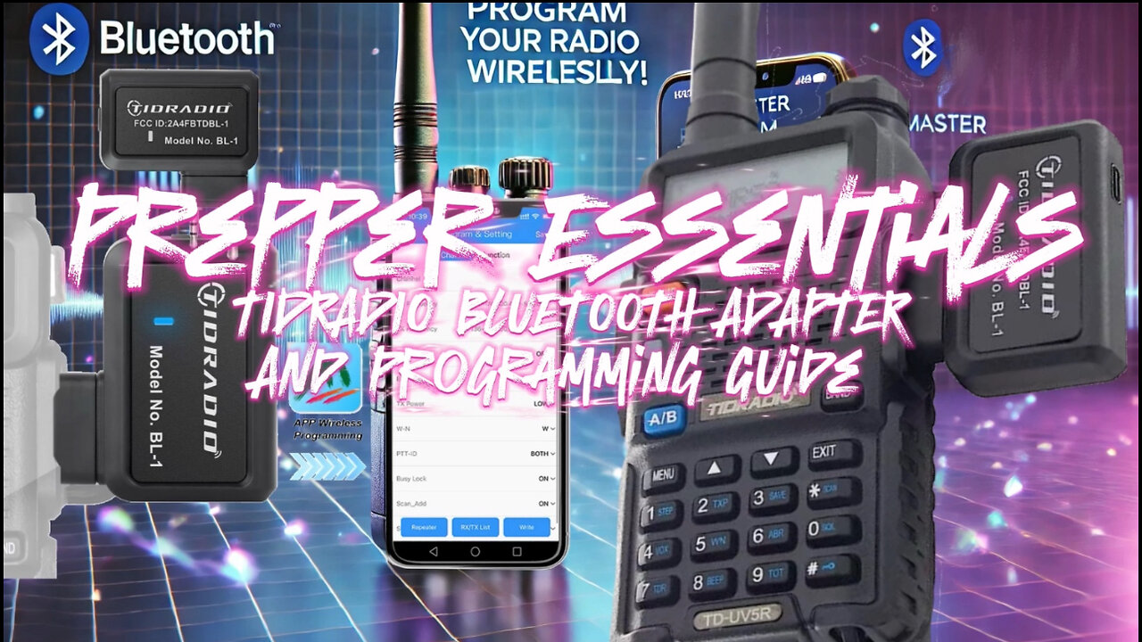 How to Program Radios Wirelessly Using TID Radio Bluetooth Programmer & OdMaster App