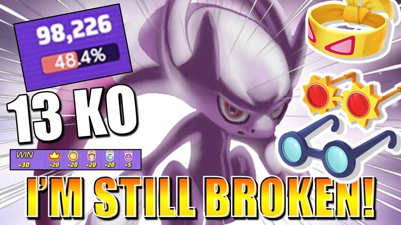 Mewtwo Y is Still Broken and OP this Season in Pokemon Unite