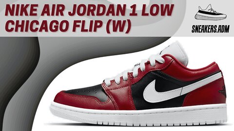 Nike Air Jordan 1 Low Chicago Flip (W) - DC0774-603 - @SneakersADM