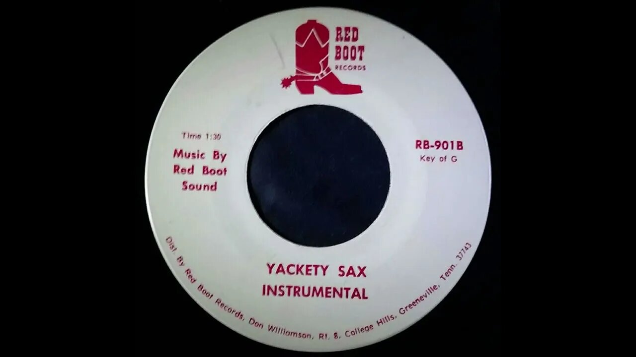 Red Boot Sound – Yackety Sax Instrumental