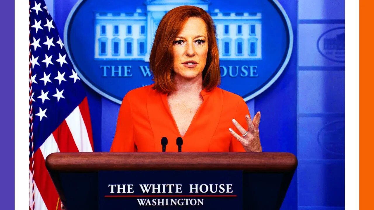 Jen Psaki To Be Deposed 🟠⚪🟣 NPC Politics