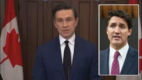 Trudeau may resign, Poilievre criticizes, claiming Canada's out of control under his leadership.