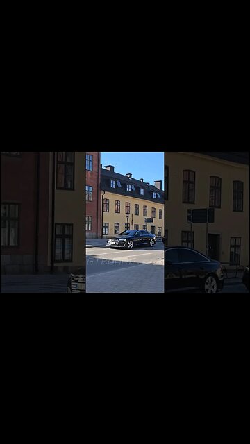 Audi S6 Säpo Swedish Security Service unmarked police