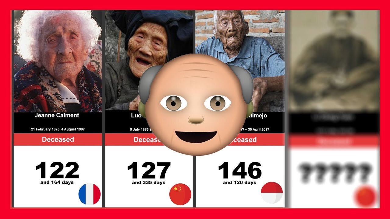 50 OLDEST People in the World 👴👨‍🦯