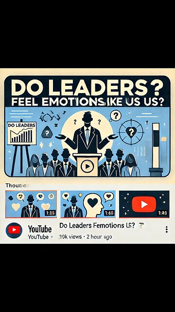 Do Leaders 🤔 Feel Emotions Like Us? 🤷‍♂️