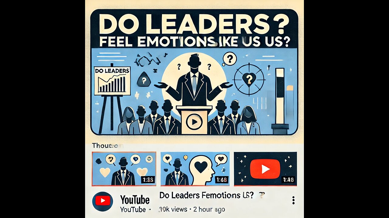 Do Leaders 🤔 Feel Emotions Like Us? 🤷‍♂️