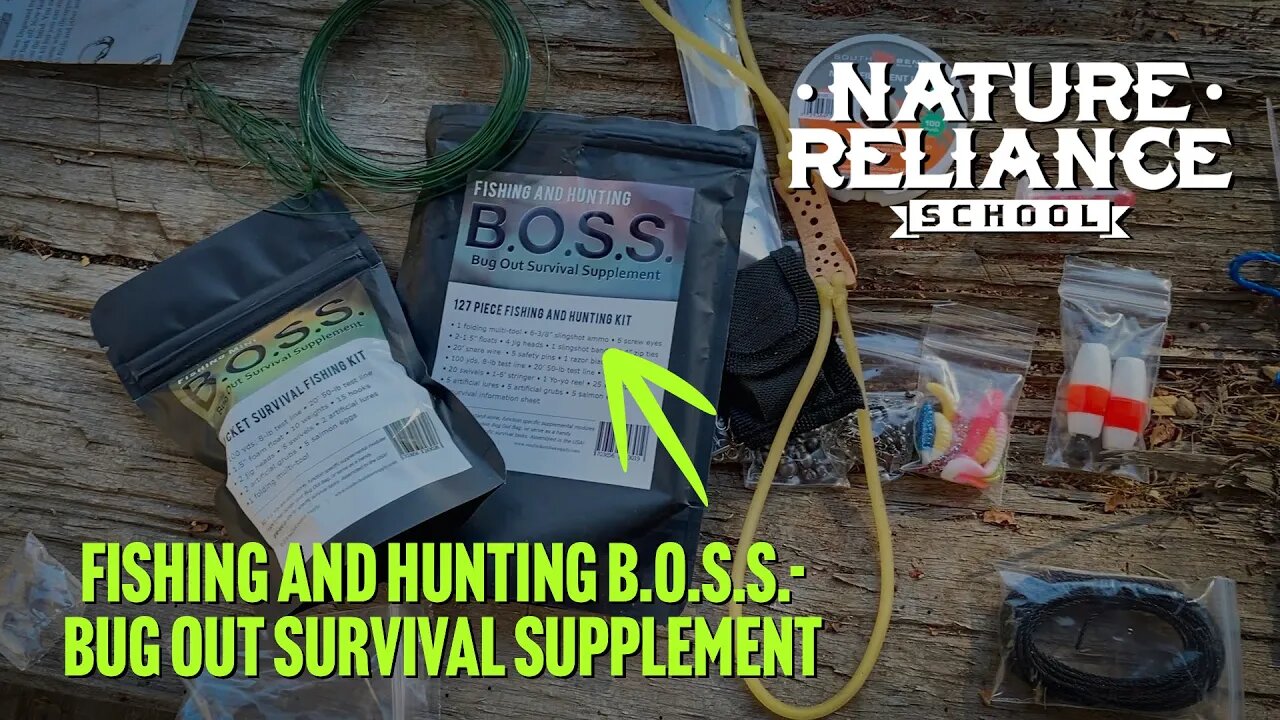 “BOSS Fishing & Hunting Kits” - Best Wilderness Survival Kit Reviews - Video 8/8