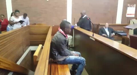 SOUTH AFRICA - Johannesburg. Vlakfontein accused court appearance (N7e)