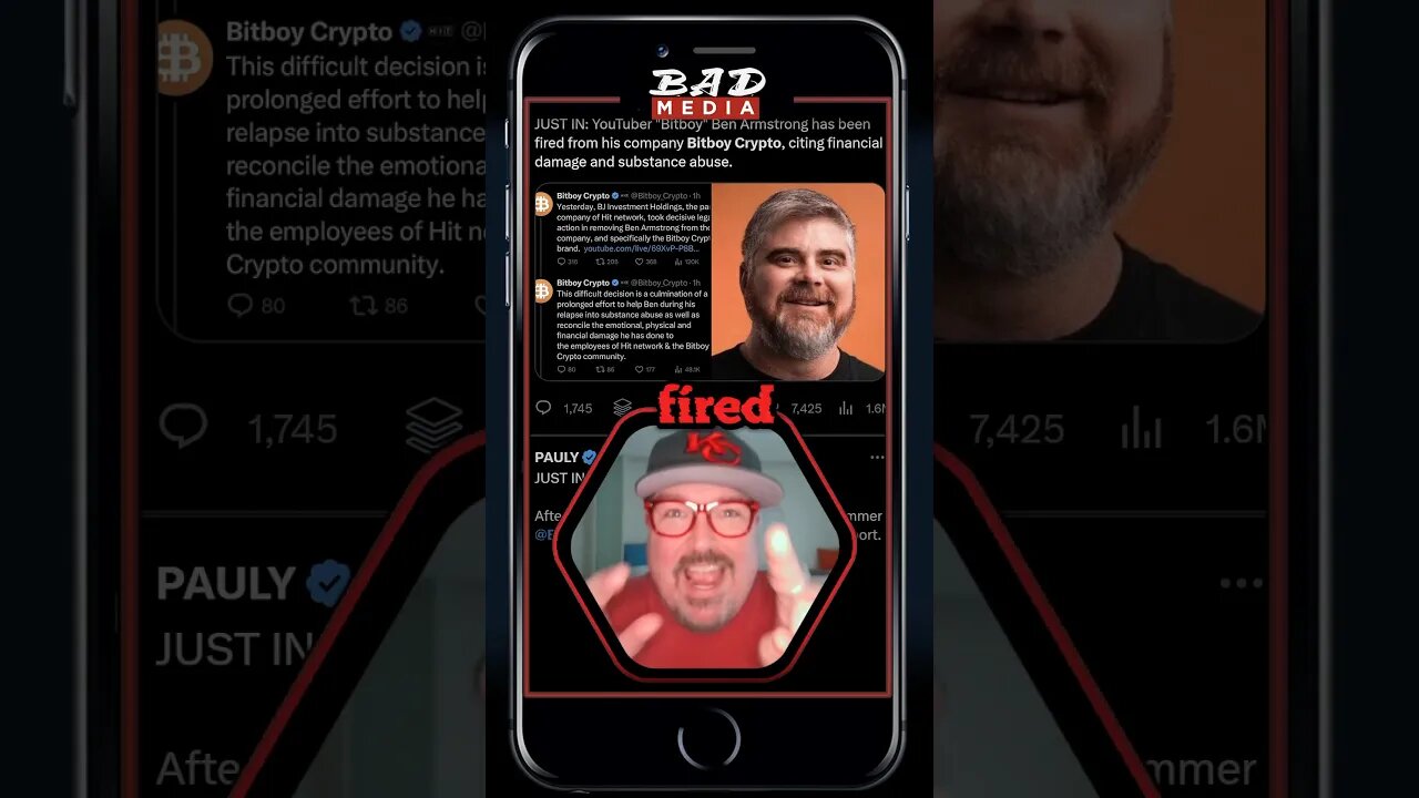 🔥BitBoy Crypto fires Ben Armstrong?!🔥