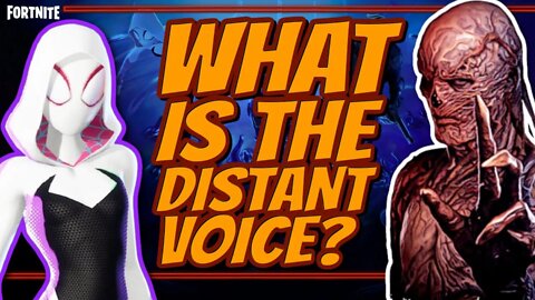 Is the distant voice in #Fortnite Vecna?