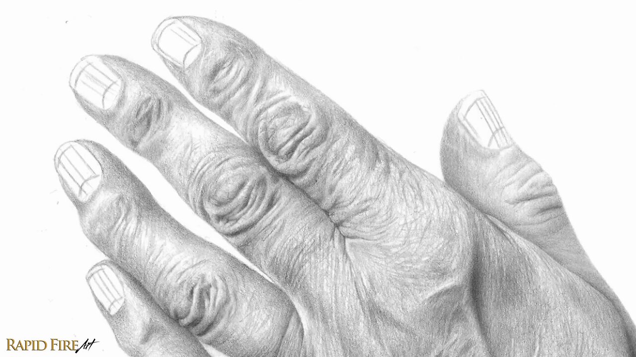 How to draw hands