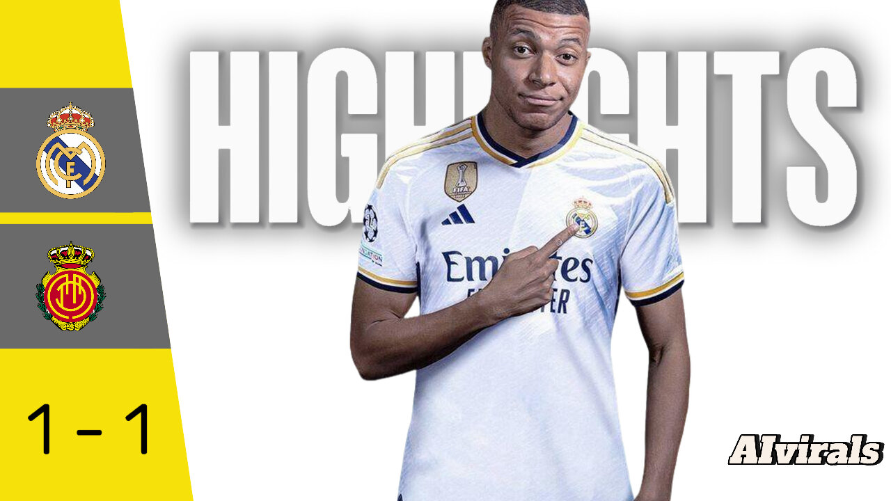 Real Madrid vs Mallorca | 1 - 1 | La Liga 2024 | Highlights