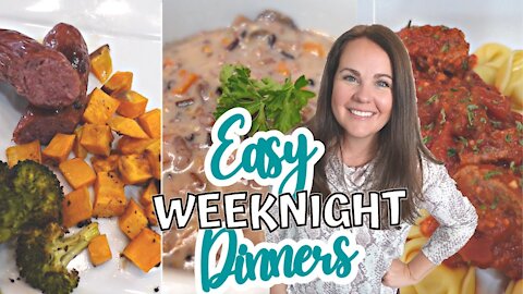 EASY DINNERS | WEEKNIGHT DINNERS | EASY DINNER RECIPES | AMBER AT HOME