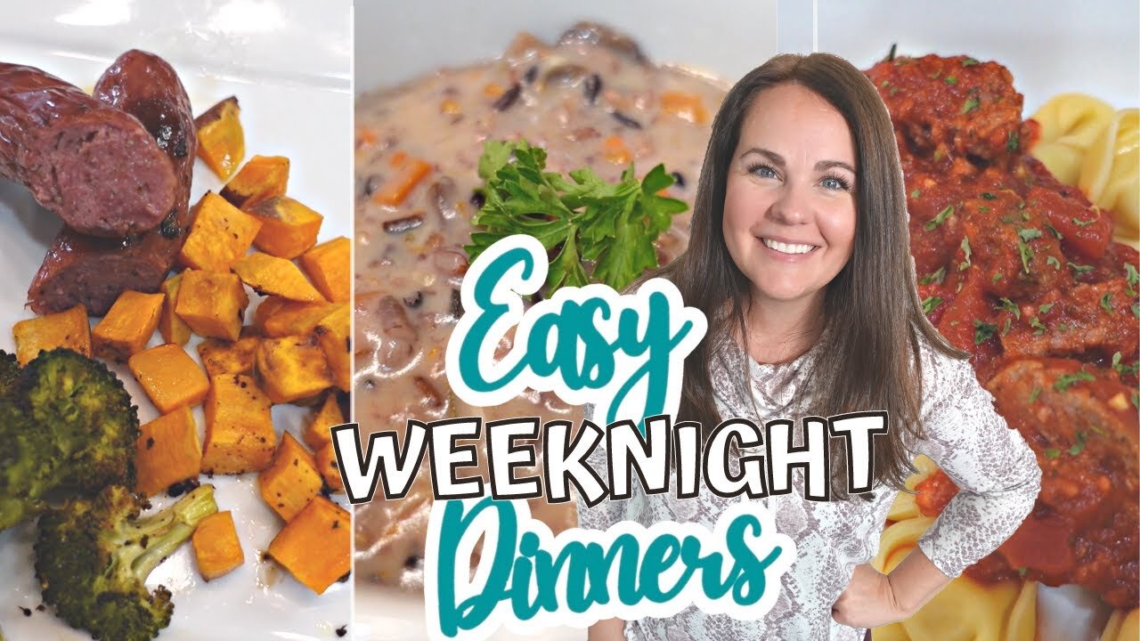 EASY DINNERS | WEEKNIGHT DINNERS | EASY DINNER RECIPES | AMBER AT HOME