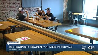 KCMO restaurants make adjustments as reopening begins