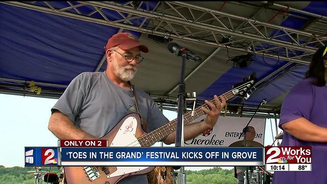 ‘Toes In The Grand’ festival kicks off in Grove