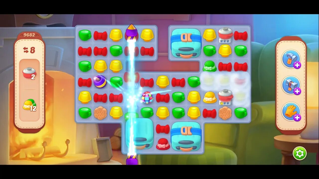 Playrix Homescapes Gameplay Walkthrough Level 9682