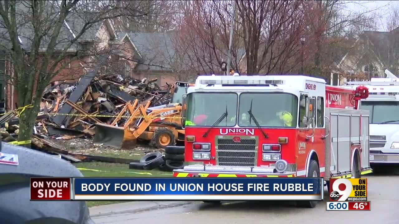 Crews recover woman's body after Union, Ky. house fire