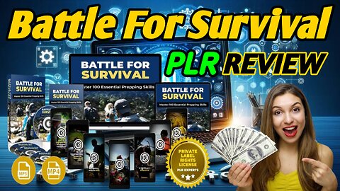 Battle For Survival PLR Review: 100 HD Survival Videos with Full Private Label Rights (PLR)