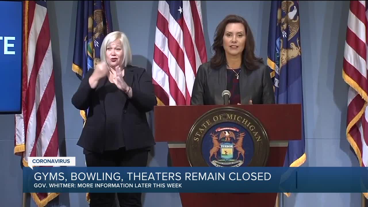 Gov. Whitmer promises decision soon as Michigan gyms remain closed