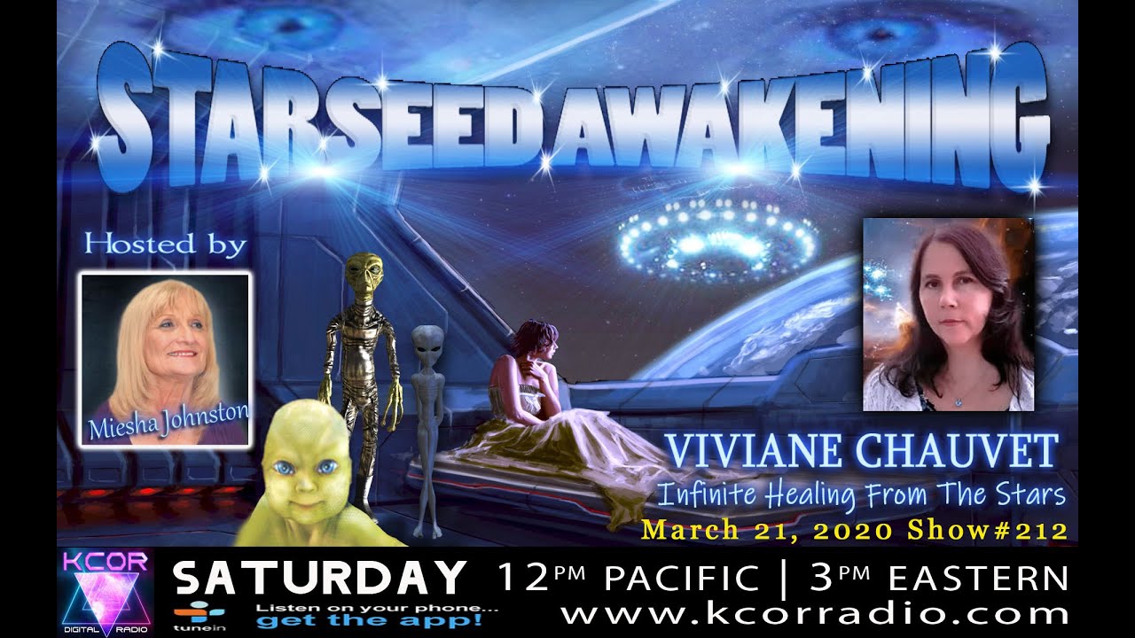 Starseed Awakening Miesha Johnston - Viviane Chauvet