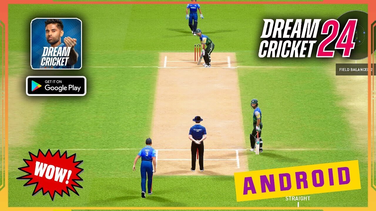 Dream Cricket 24 | 1st Gameplay | Beta Version😃 ||